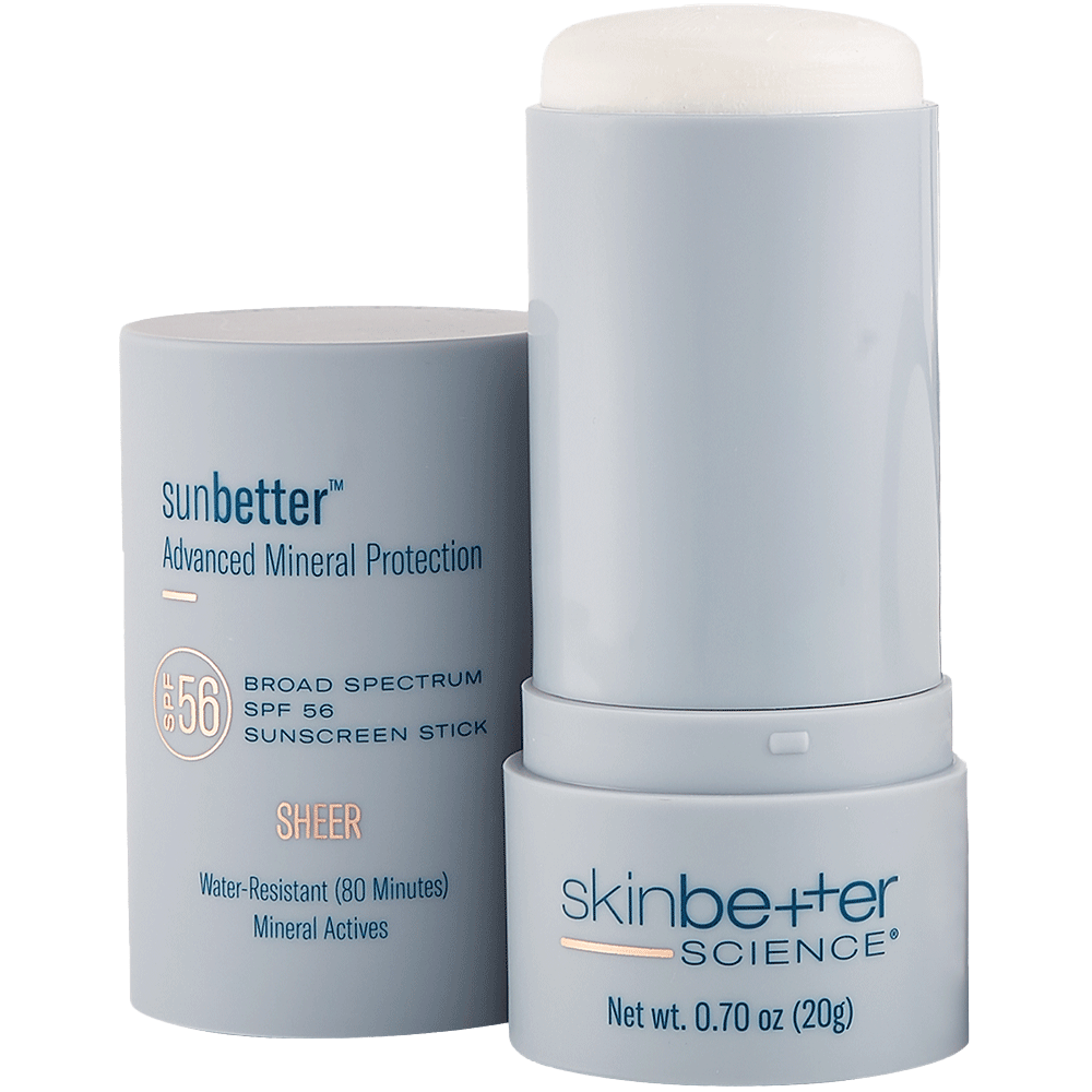 sunbetter Sheer SPF 50 Sunscreen Stick Open