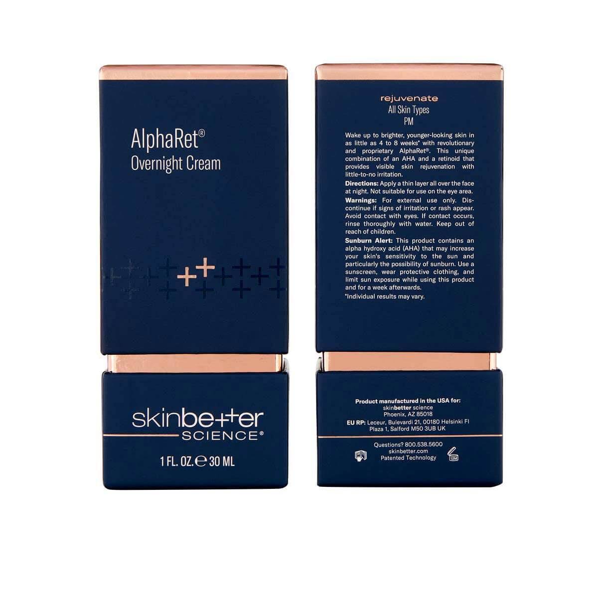 AlphaRet Overnight Cream - SkinBetter Science - MELISSA FERGUSON