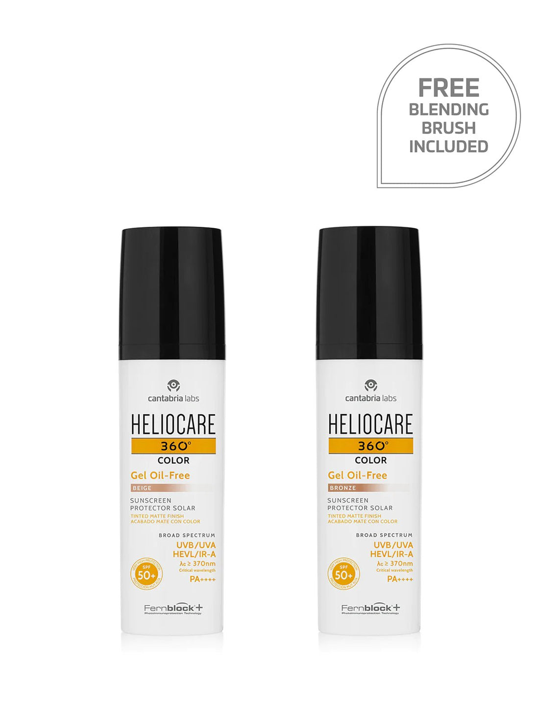 Color Oil-Free Gel Colour COMBI 2-pack - Heliocare - MELISSA FERGUSON