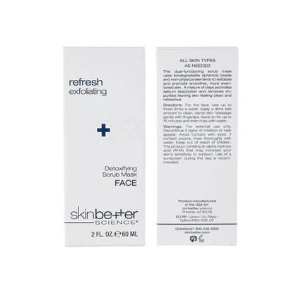 Detoxifying Scrub Mask - SkinBetter Science - MELISSA FERGUSON